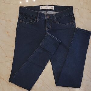 A&F Women's Blue Jeggings